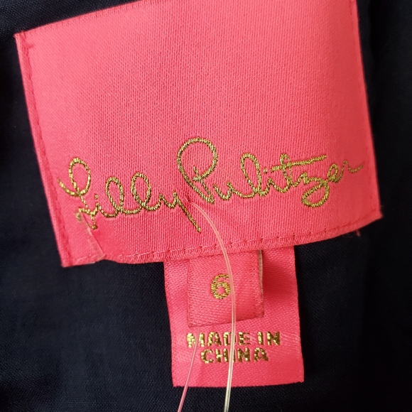 Lilly Pulitzer Fishy Eyelet Dress - Picture 7 of 8